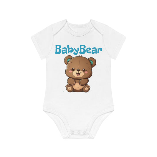 Supersüßer Babybody | Onsies | "Babybär" 2 | Babygeschenk | Geburt