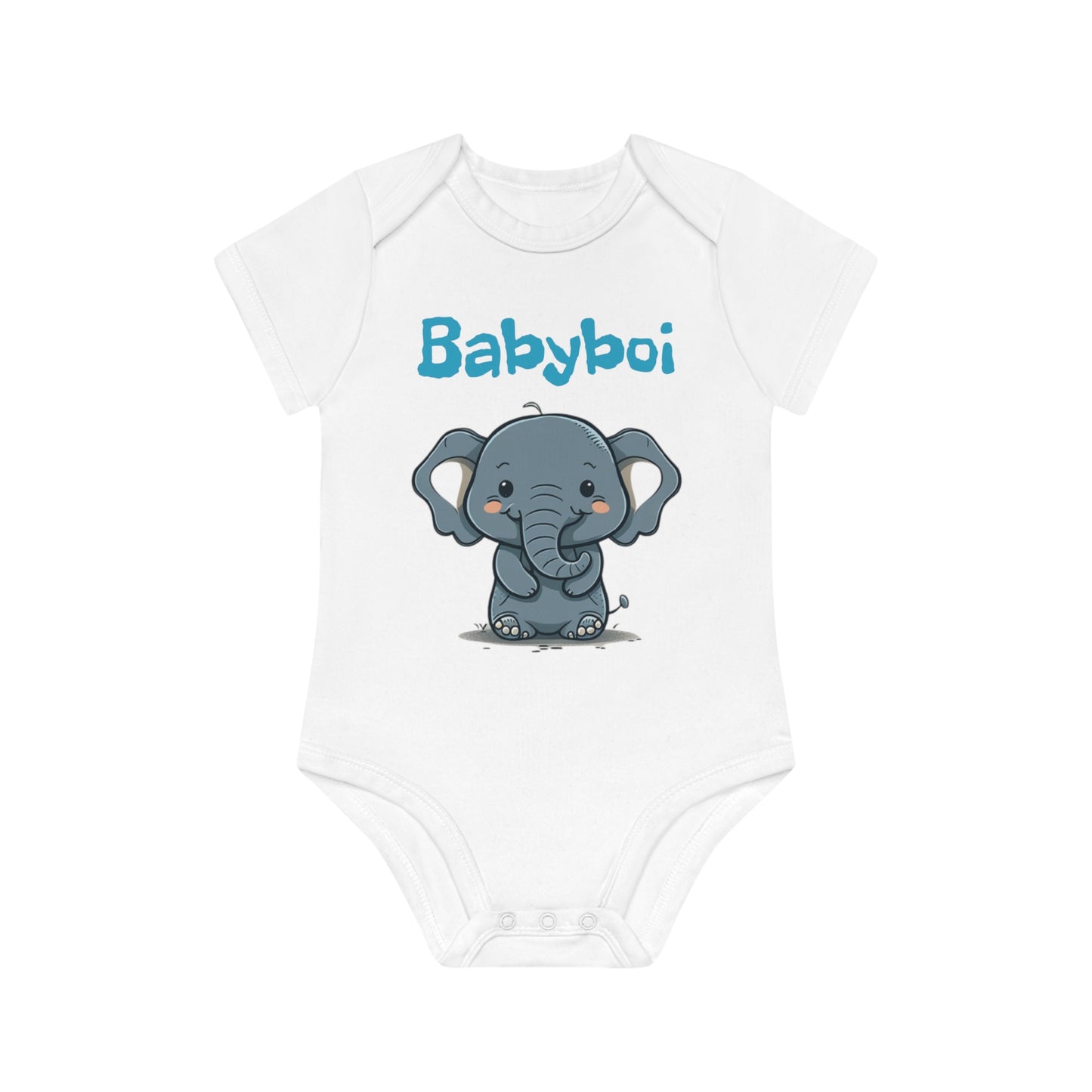 Supersüßer Babybody "Babyboi" | Onesie | Babybodie | Geschenkidee | BioBaumwolle